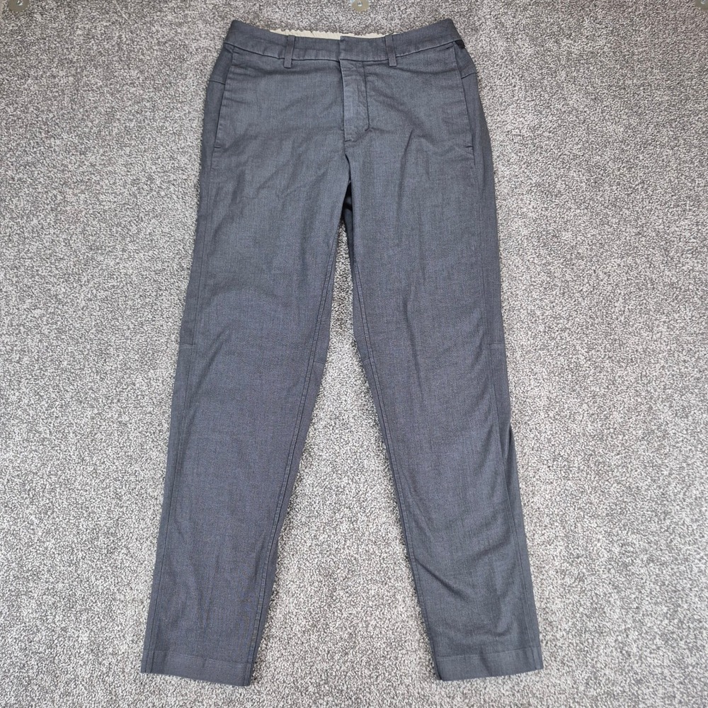 Lululemon Shadow Lite Pant Mens 32 Gray Hybrid Elastic Waistband Stretch